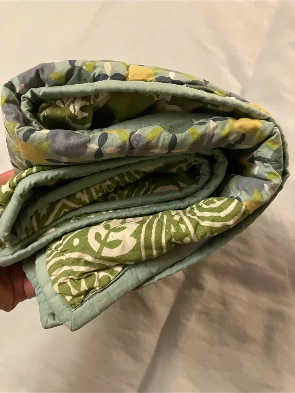 Pottery barn standard Kantha quilt pillow sham cover 2008